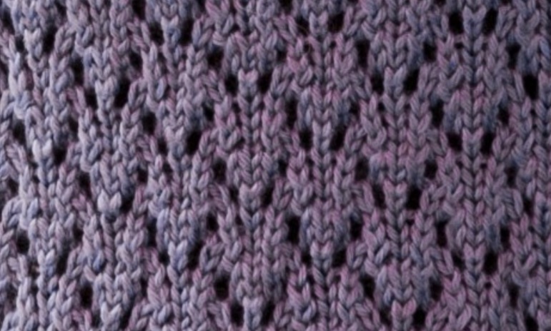 Lace Knitting Stitch Easy Chart Free
