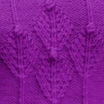 Fir Cluster Knitting Stitch