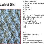 Hazelnut Stitch Free Knitting Pattern