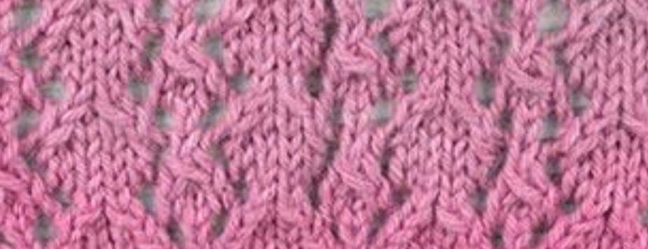 Cat’s Paw Lace Knitting Stitch