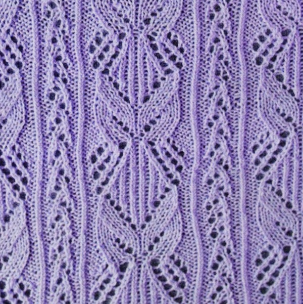 Japanese Lace Knitting Stitch - Knitting Kingdom