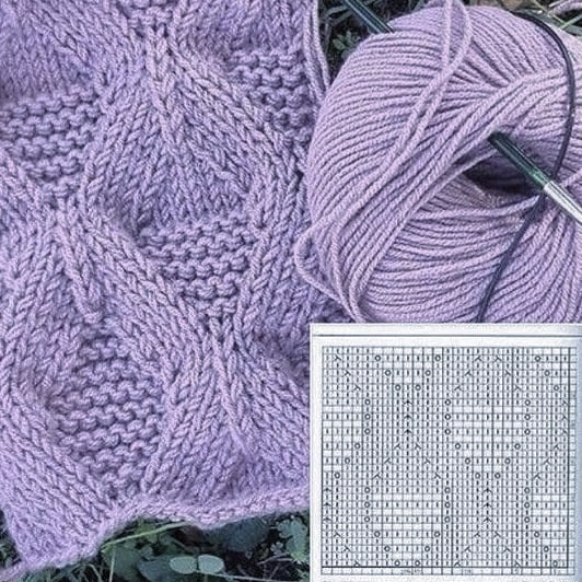 Figure Eights Knitting Stitch