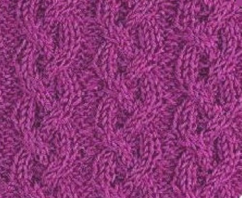 Braid Cable Knitting Stitch