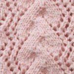 Braided Lace Panel Knitting Stitch