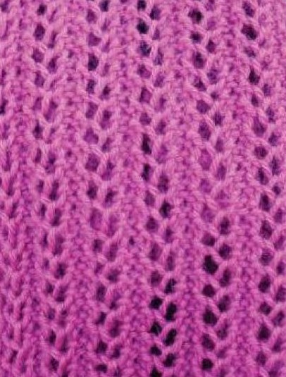 Hetton Lace Free Knitting Stitch