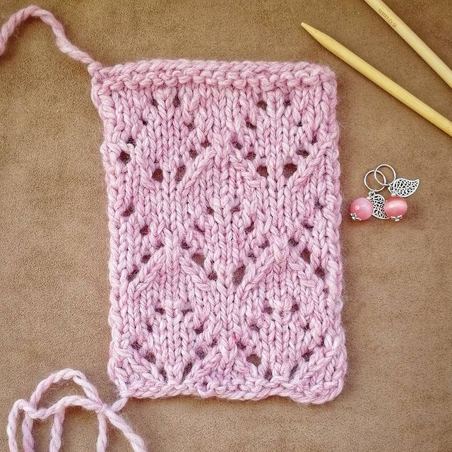 Free lace knitting knitch