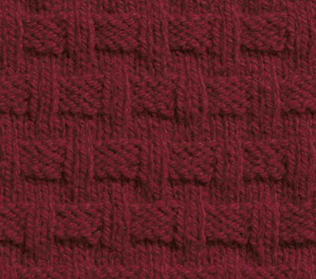 Basket Weave Variation Knitting Stitch