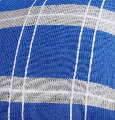 plaid knit