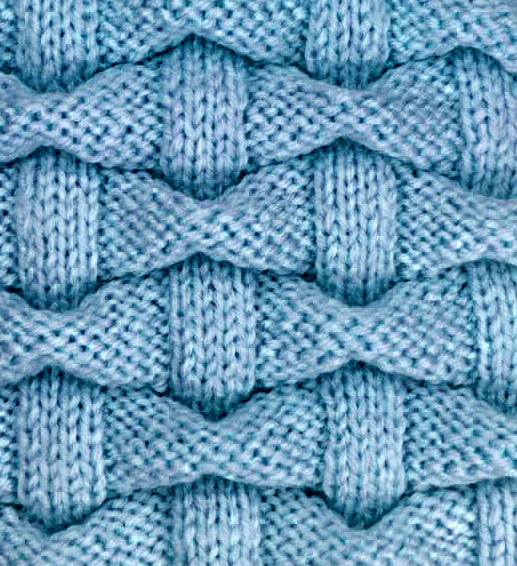 7 Knit Basketweave Stitch Variations - Studio Knit