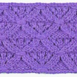 Diamond Slip Knitting Stitch