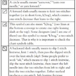 A Guide To Reading Knitting Charts