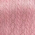 Braided Lace Columns Knit Stitch