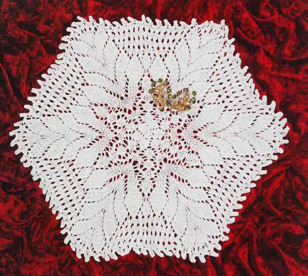 Hexagonal Doily Knitting Pattern
