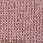 Crossed Stocking Stitch Knitting Pattern